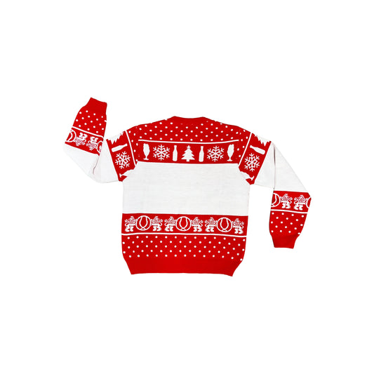 Schwechater Retro Weihnachtspullover